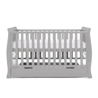 Obaby Stamford Classic Sleigh (3 Piece) Room Set - Warm Grey