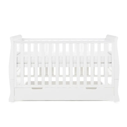 Obaby Stamford Classic Sleigh (3 Piece) Room Set - White