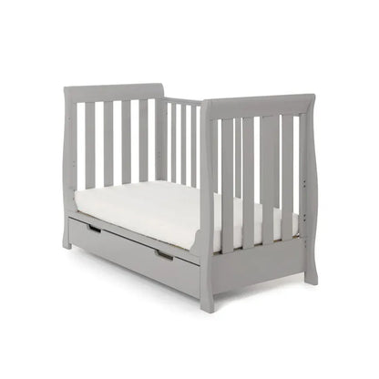 Obaby Stamford Mini Sleigh (2 Piece) Room Set - Warm Grey