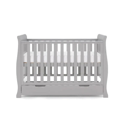 Obaby Stamford Mini Sleigh (2 Piece) Room Set - Warm Grey