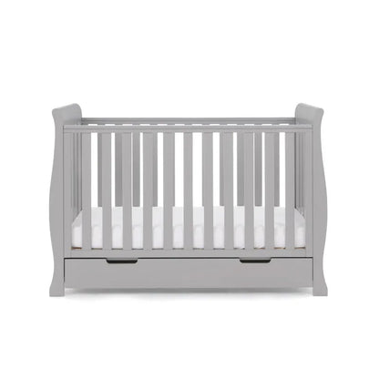 Obaby Stamford Mini Sleigh (2 Piece) Room Set - Warm Grey