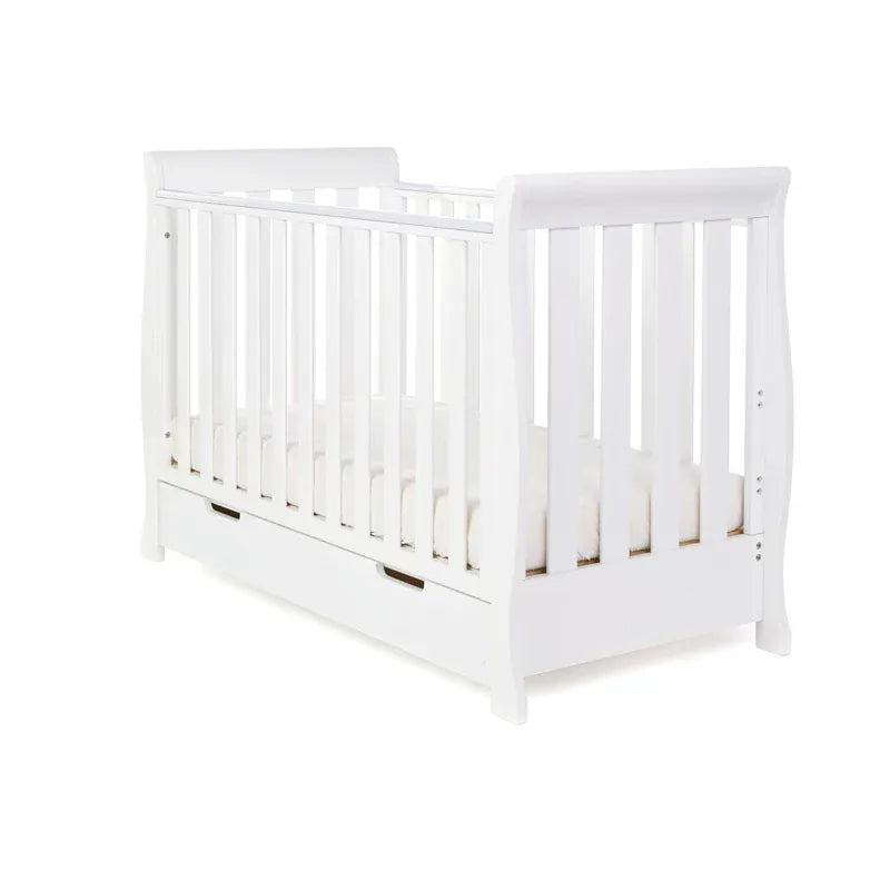 Obaby Stamford Mini Sleigh (2 Piece) Room Set - White