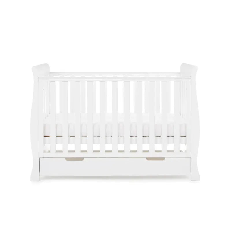 Obaby Stamford Mini Sleigh (2 Piece) Room Set - White