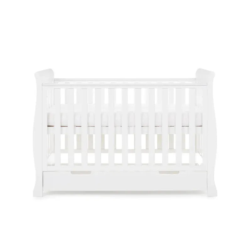 Obaby Stamford Mini Sleigh (2 Piece) Room Set - White