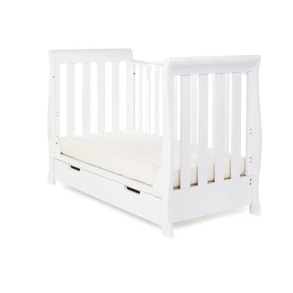 Obaby Stamford Mini Sleigh (2 Piece) Room Set - White