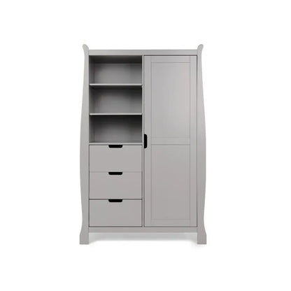 Obaby Stamford Mini Sleigh (3 Piece) Room Set - Warm Grey