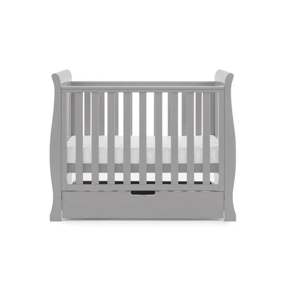 Obaby Stamford Space Saver Sleigh (2 Piece) Room Set - Warm Grey
