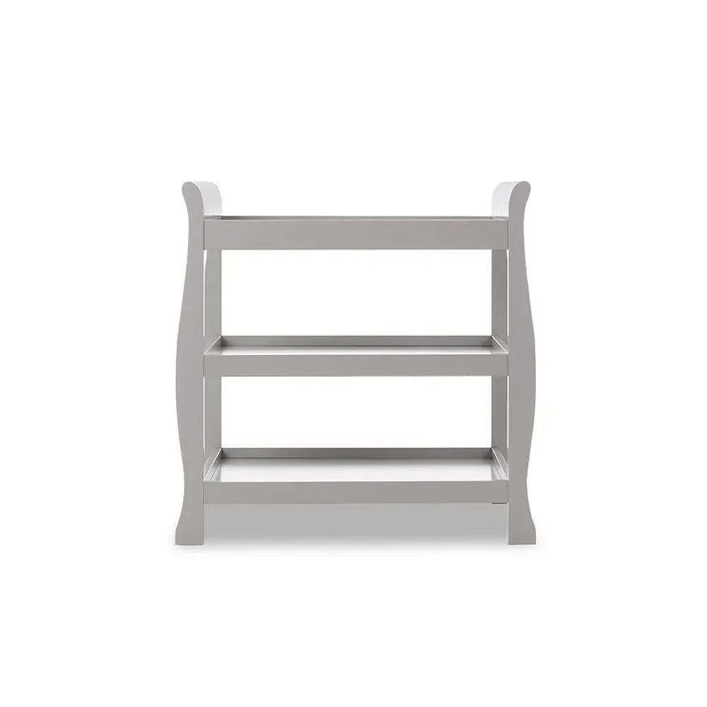 Obaby Stamford Space Saver Sleigh (2 Piece) Room Set - Warm Grey
