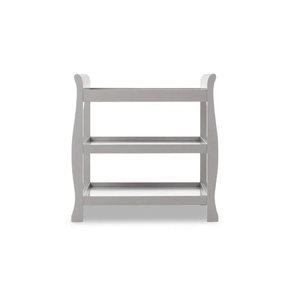 Obaby Stamford Space Saver Sleigh (2 Piece) Room Set - Warm Grey