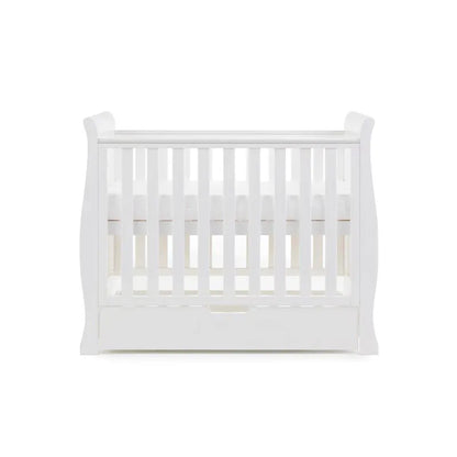 Obaby Stamford Space Saver Sleigh (2 Piece) Room Set - White