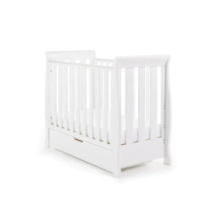 Obaby Stamford Space Saver Sleigh (2 Piece) Room Set - White