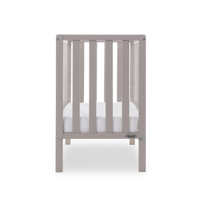 Obaby Bantam Space Saver Cot Warm Grey