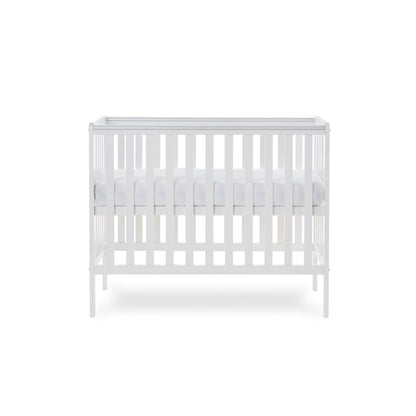 Obaby Bantam Space Saver Cot - White