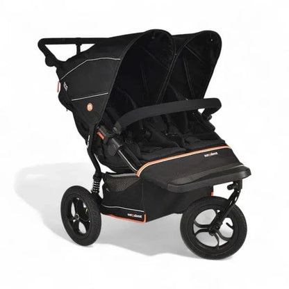 Out N About Nipper Double V6 Pod Newborn and Toddler Bundle - Summit Black
