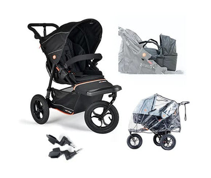 Out N About Nipper V6 Newborn Pod Bundle - Summit Black