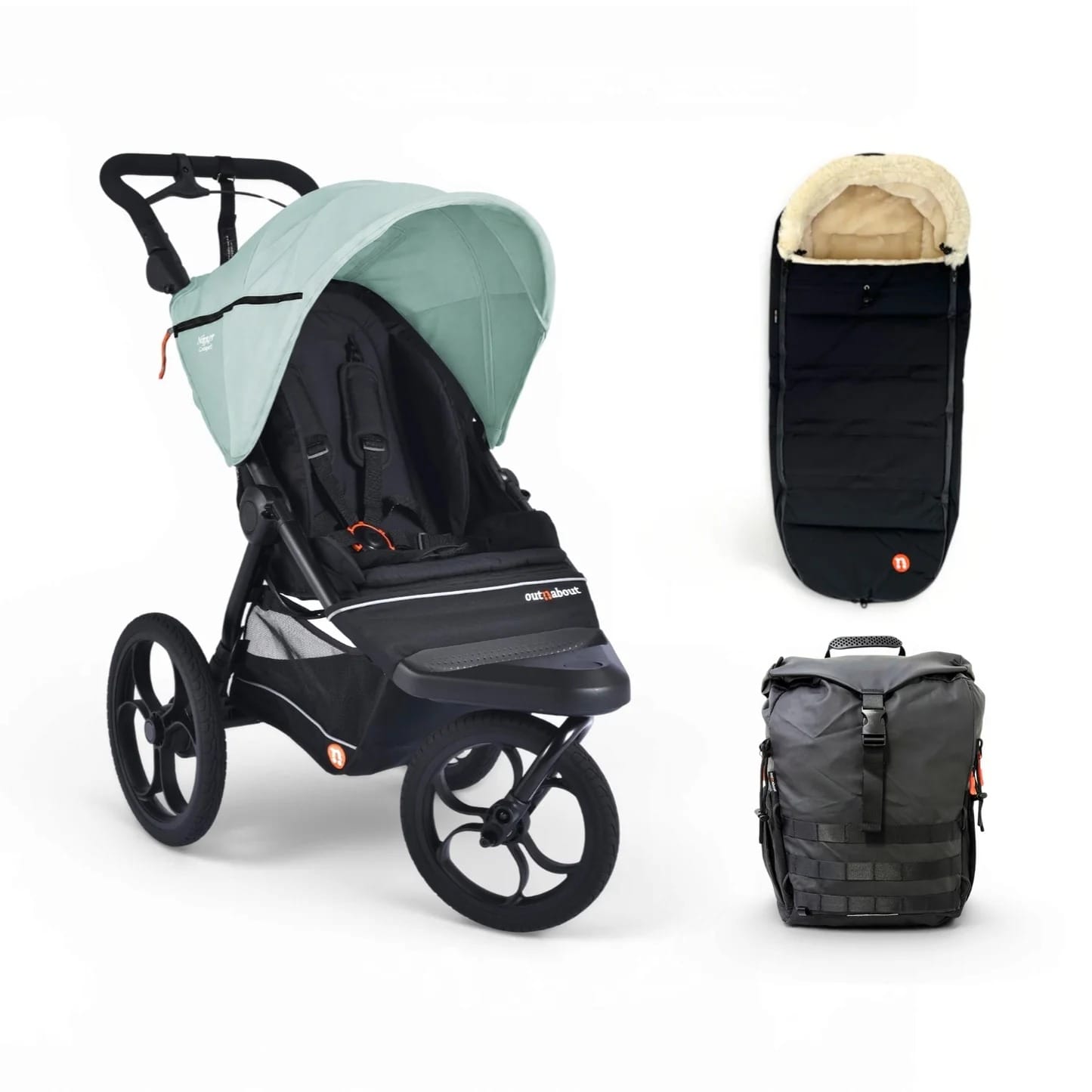 Out N About Nipper Compact Adventure Bundle - Green