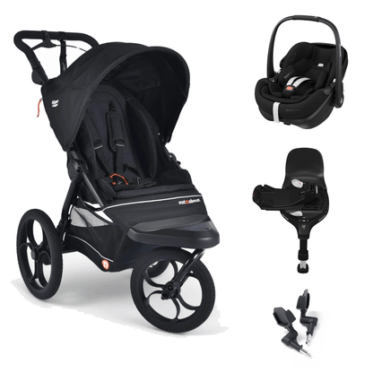 Out N About Nipper Compact (Pebble 360 PRO2) Travel System - Black