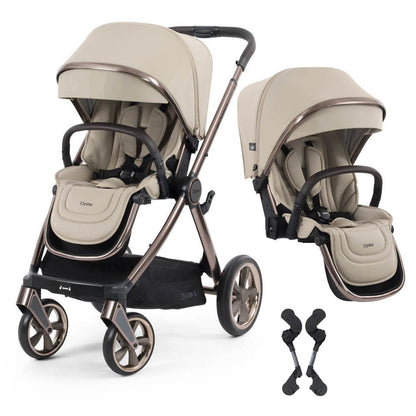 Oyster 4 Tandem Stroller - Buttermilk (Ex-Display)