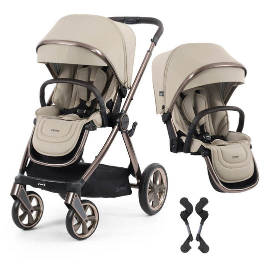 Oyster 4 Tandem Stroller - Buttermilk (Ex-Display)