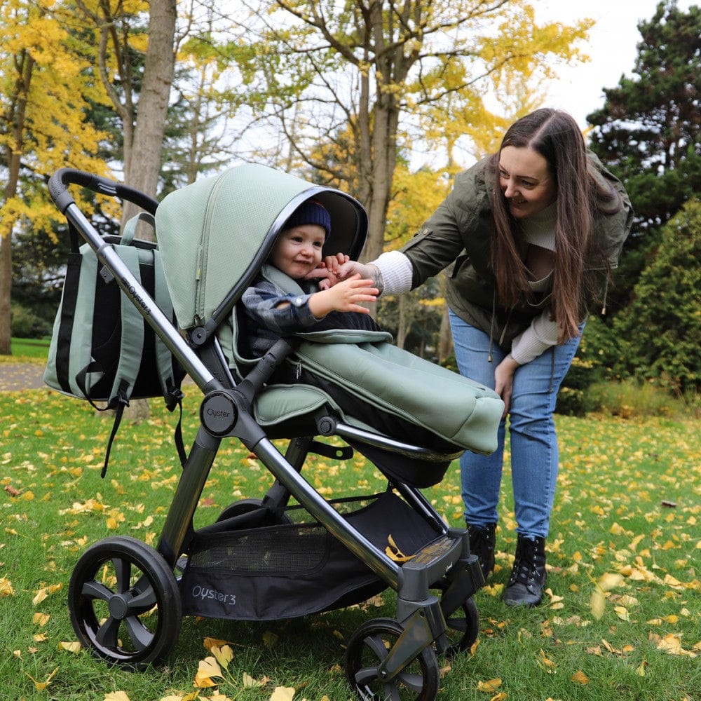 Oyster 3 Stroller & Carrycot - Spearmint