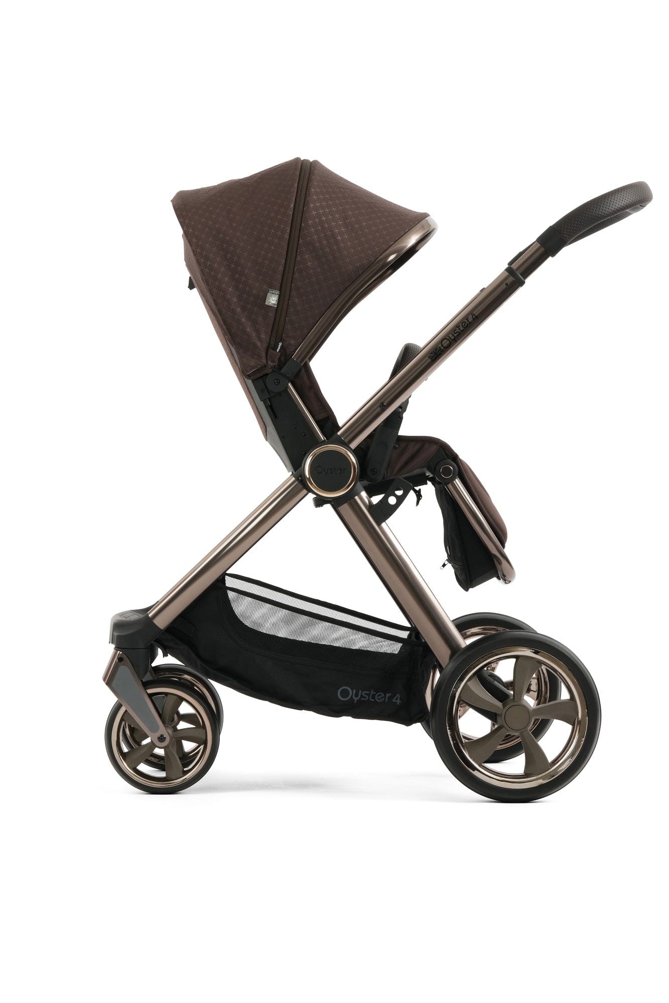 Oyster 4 Luxury (CabrioFix i-Size) Travel System - Brown Raven