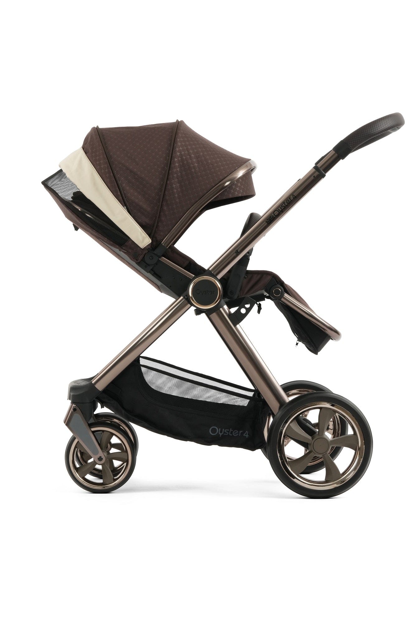 Oyster 4 Luxury (Cloud T) Travel System - Brown Raven
