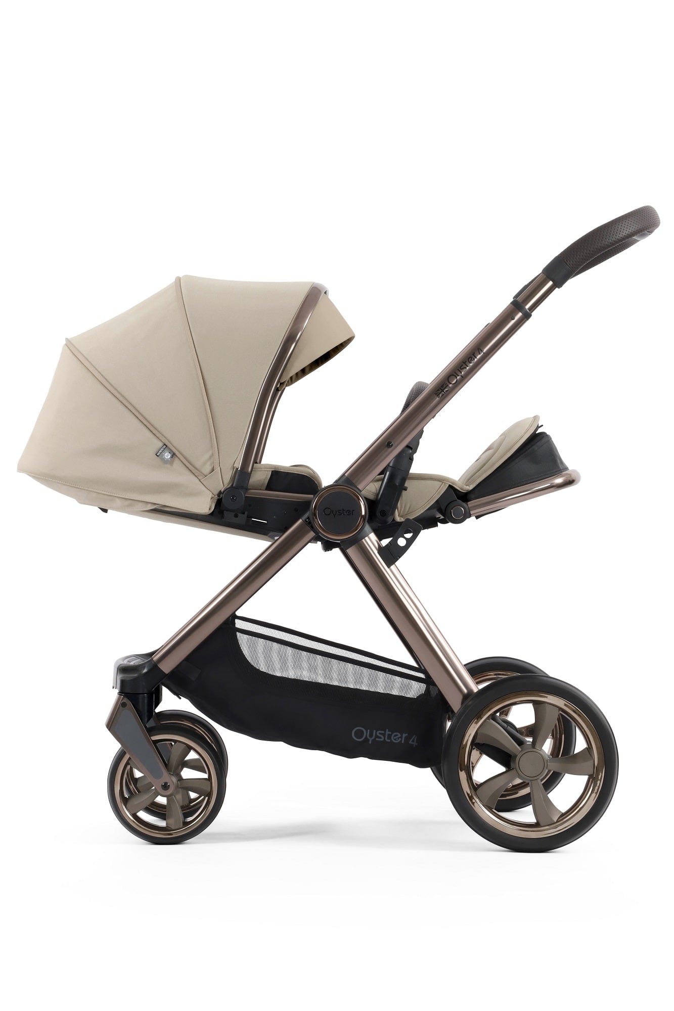 Oyster 4 Tandem Stroller - Buttermilk (Ex-Display)