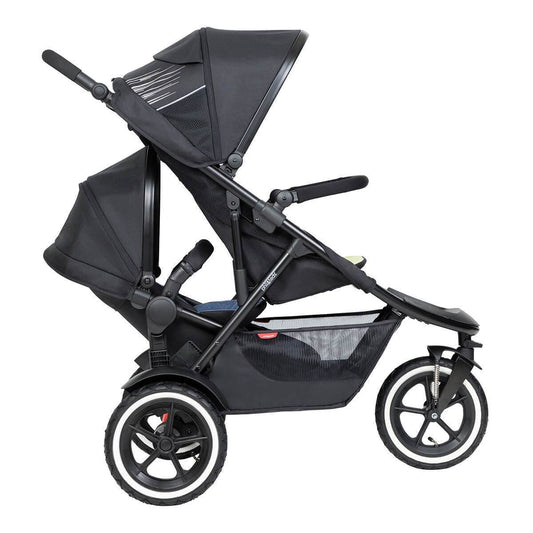 Phil & Teds Sport Double - Black / Chilli