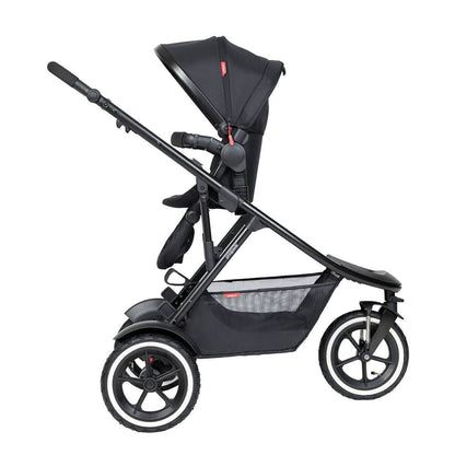 Phil & Teds Sport Double - Black / Chilli