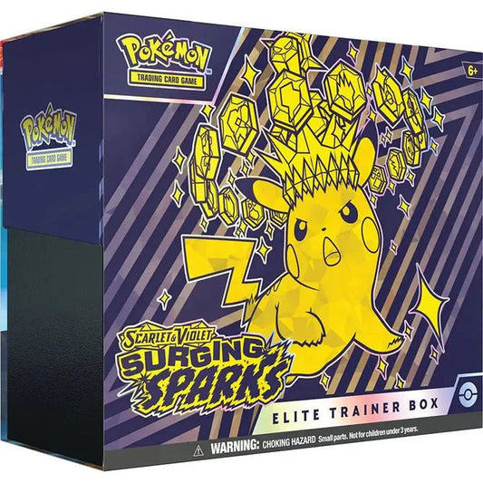 Pokemon Scarlet & Violet Surging Sparks Elite Trainer Box