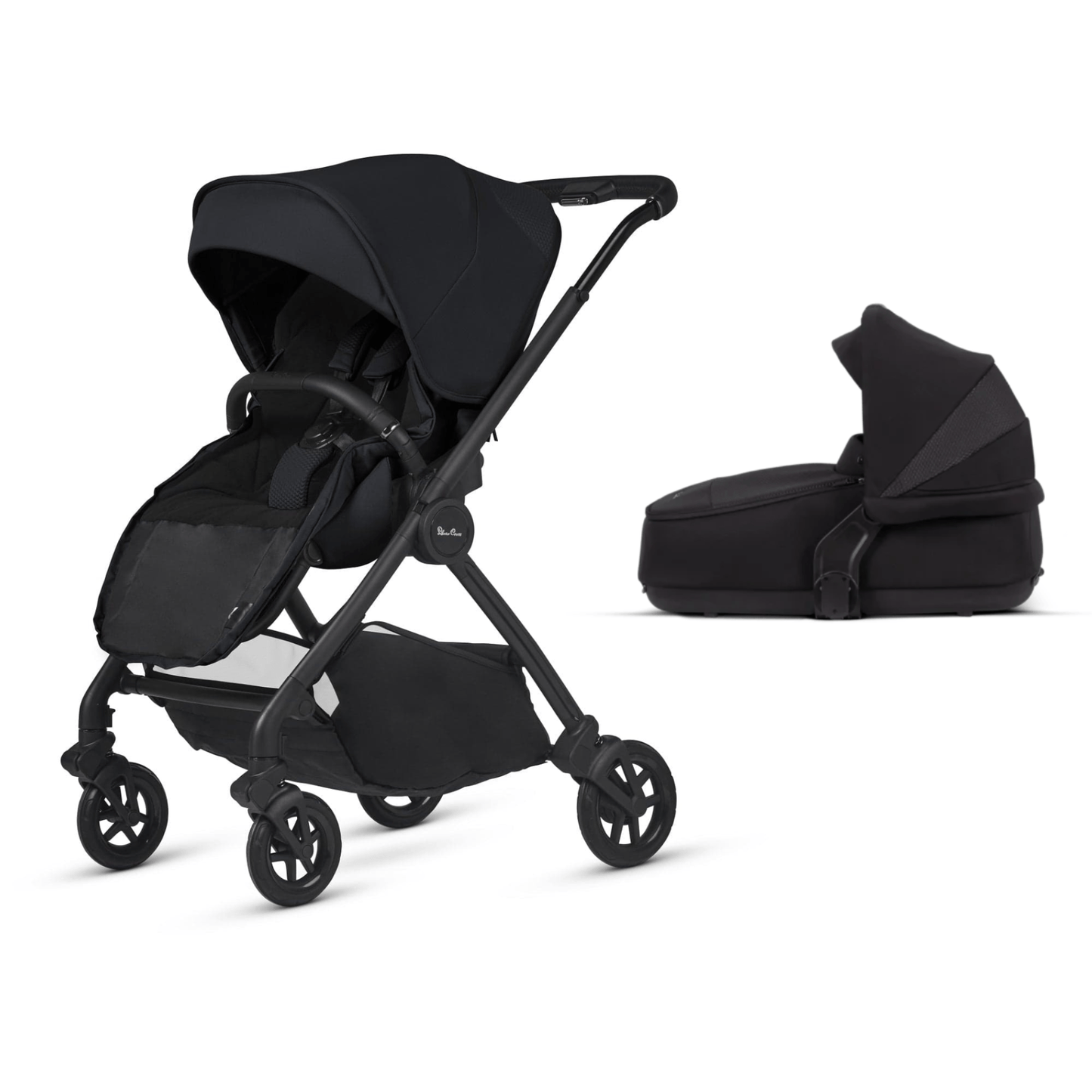 Silver Cross Dune 2 Pushchair with Compact Carrycot - Space Ex Display