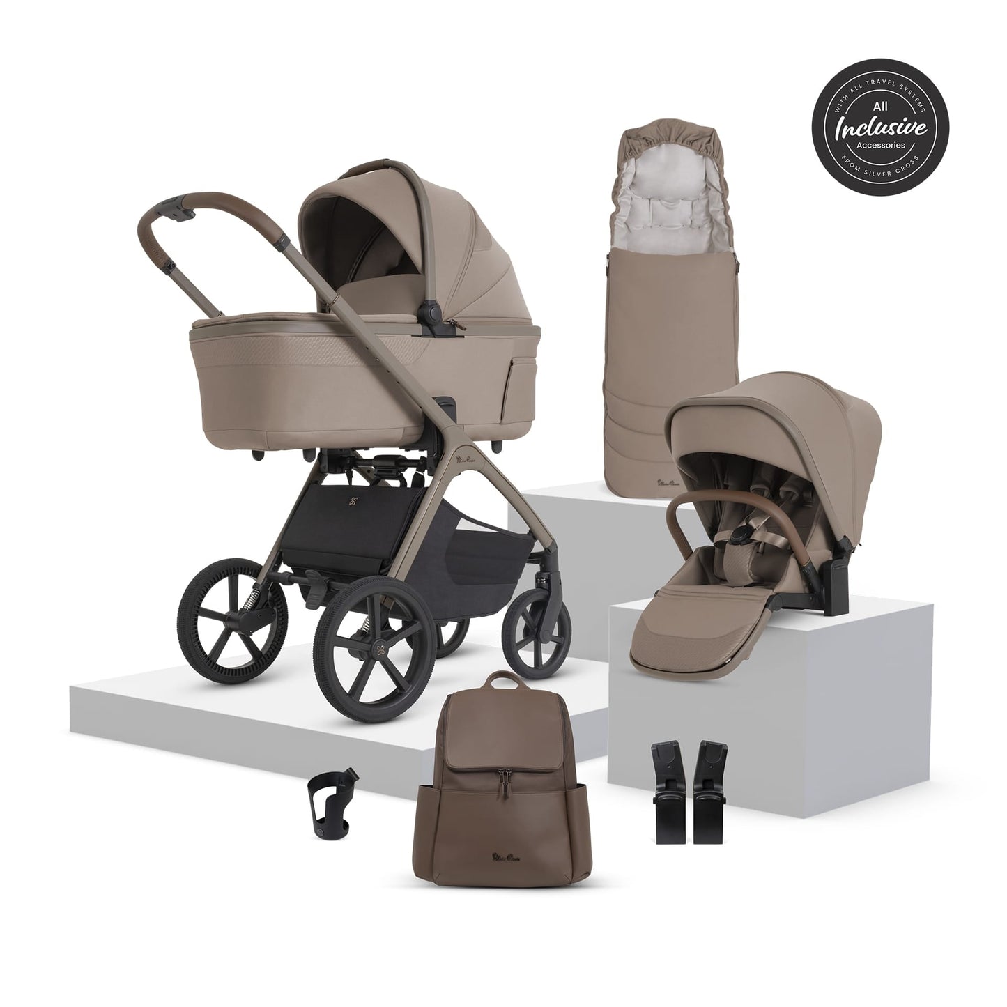 Silver Cross Cove 2 Accessory Bundle - Champagne