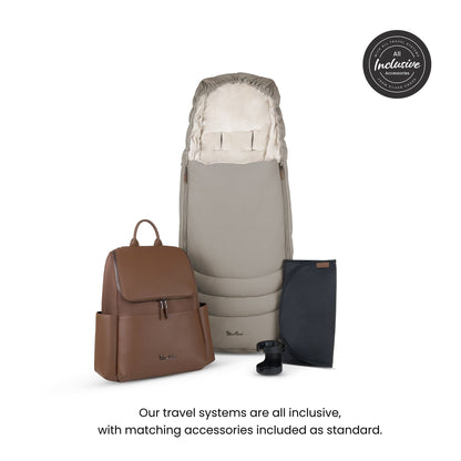 Silver Cross Cove (Cloud T) Travel System - Champagne