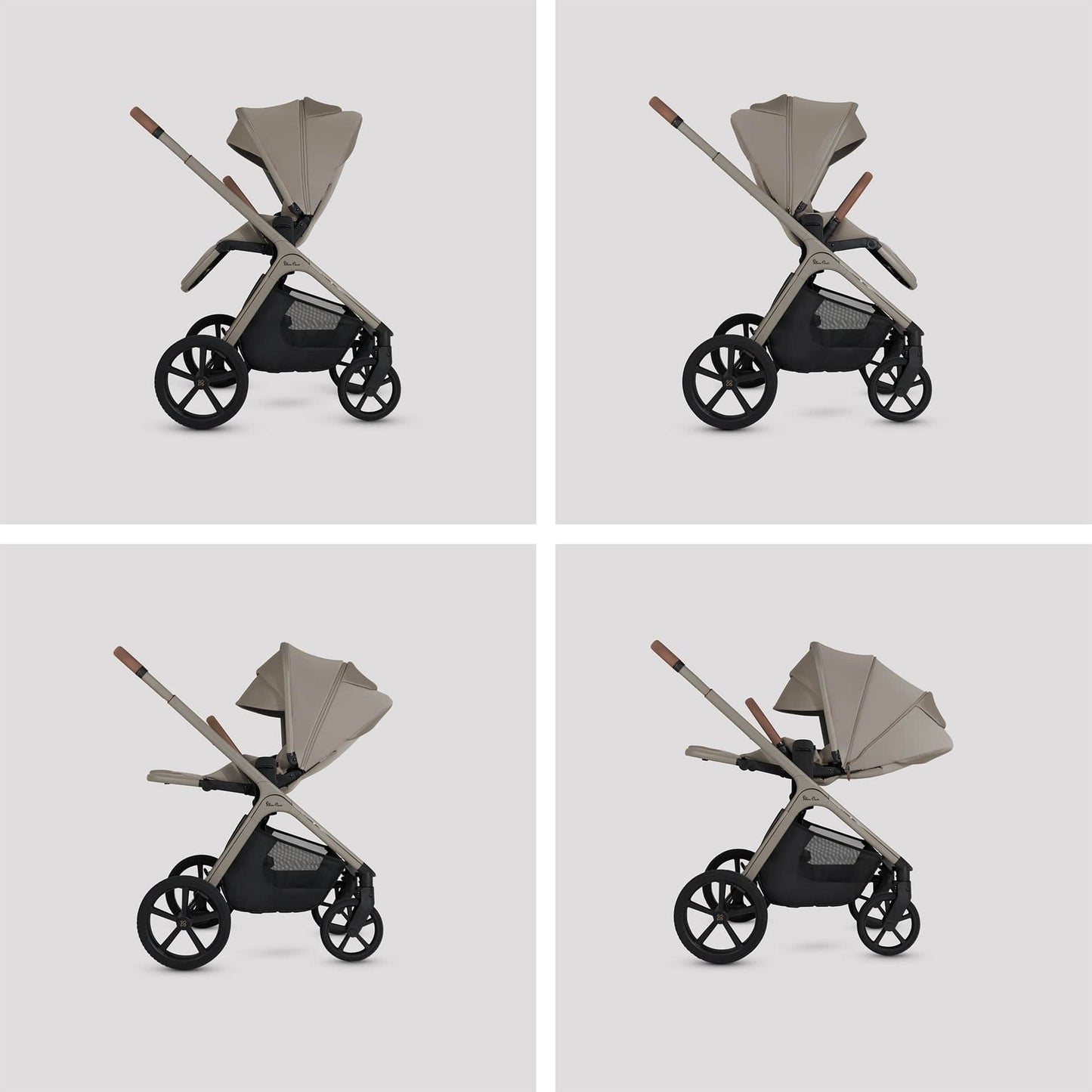 Silver Cross Cove (Cloud T) Travel System - Champagne