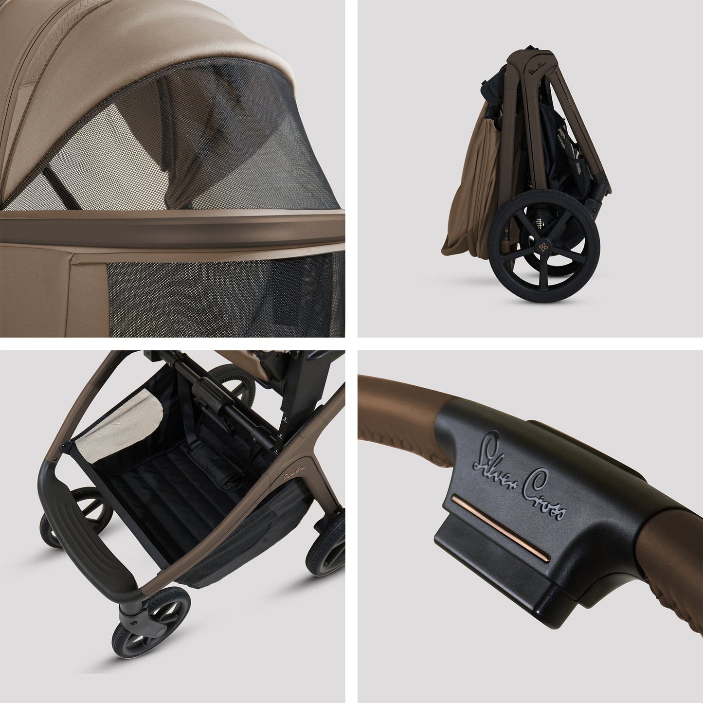 Silver Cross Cove (Cloud T) Travel System - Maple