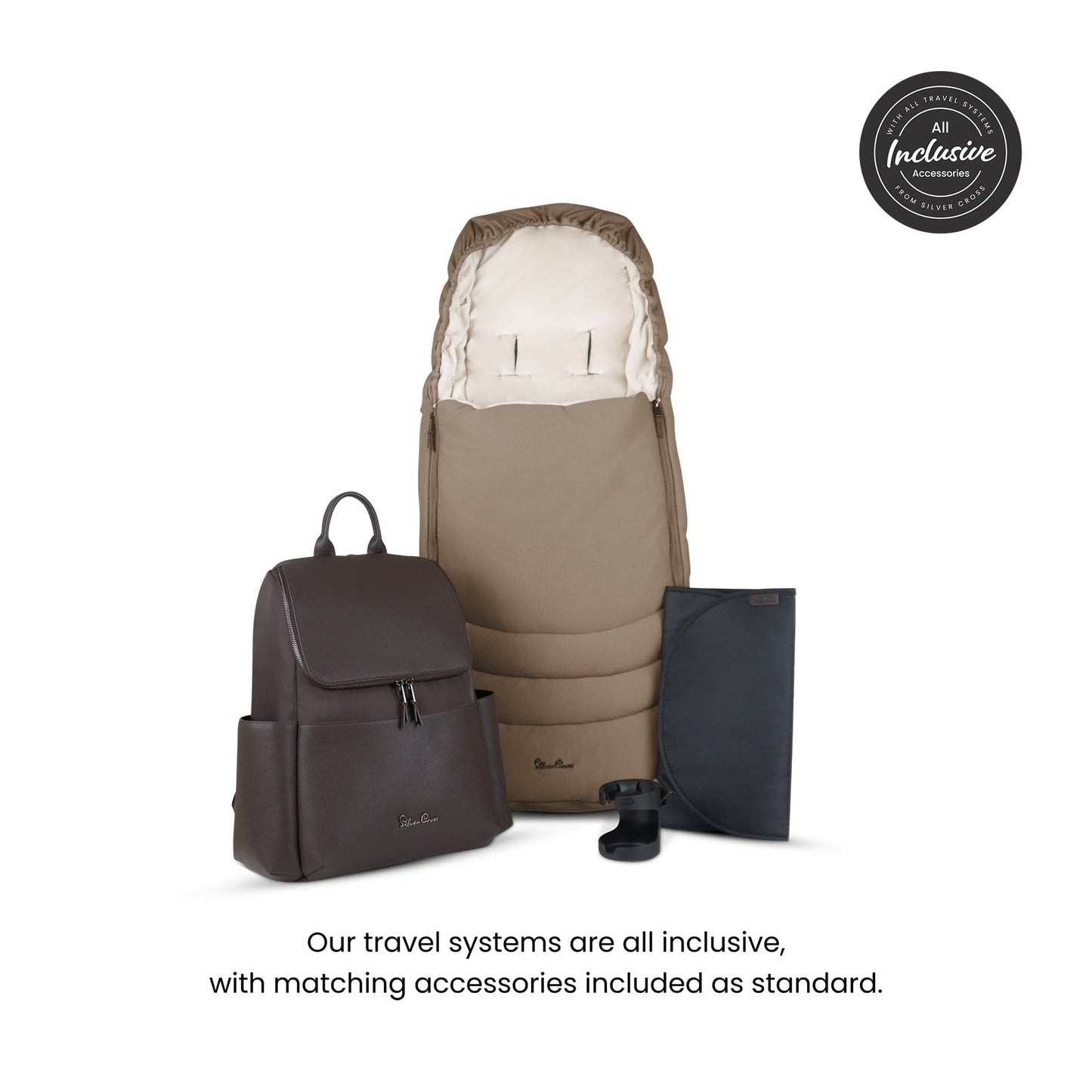 Silver Cross Cove (Cloud T) Travel System - Maple