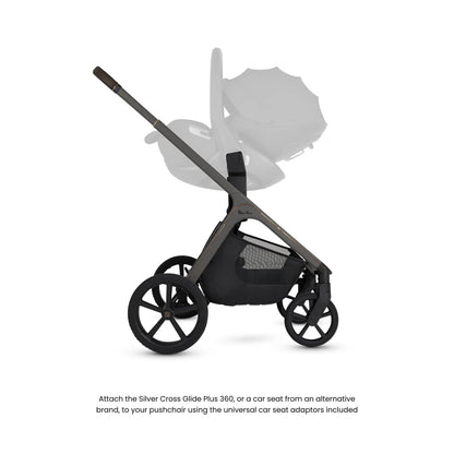 Silver Cross Cove (Cloud T Plus) Travel System - Pewter/Mirage Grey