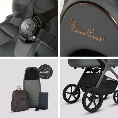 Silver Cross Cove (Cloud T) Travel System - Pewter