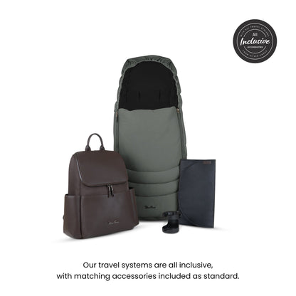 Silver Cross Cove (Cloud T Plus) Travel System - Pewter/Mirage Grey