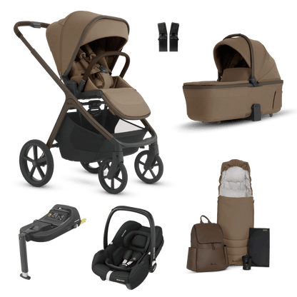 Silver Cross Cove 2 (Cabriofix i-Size) Travel System - Maple