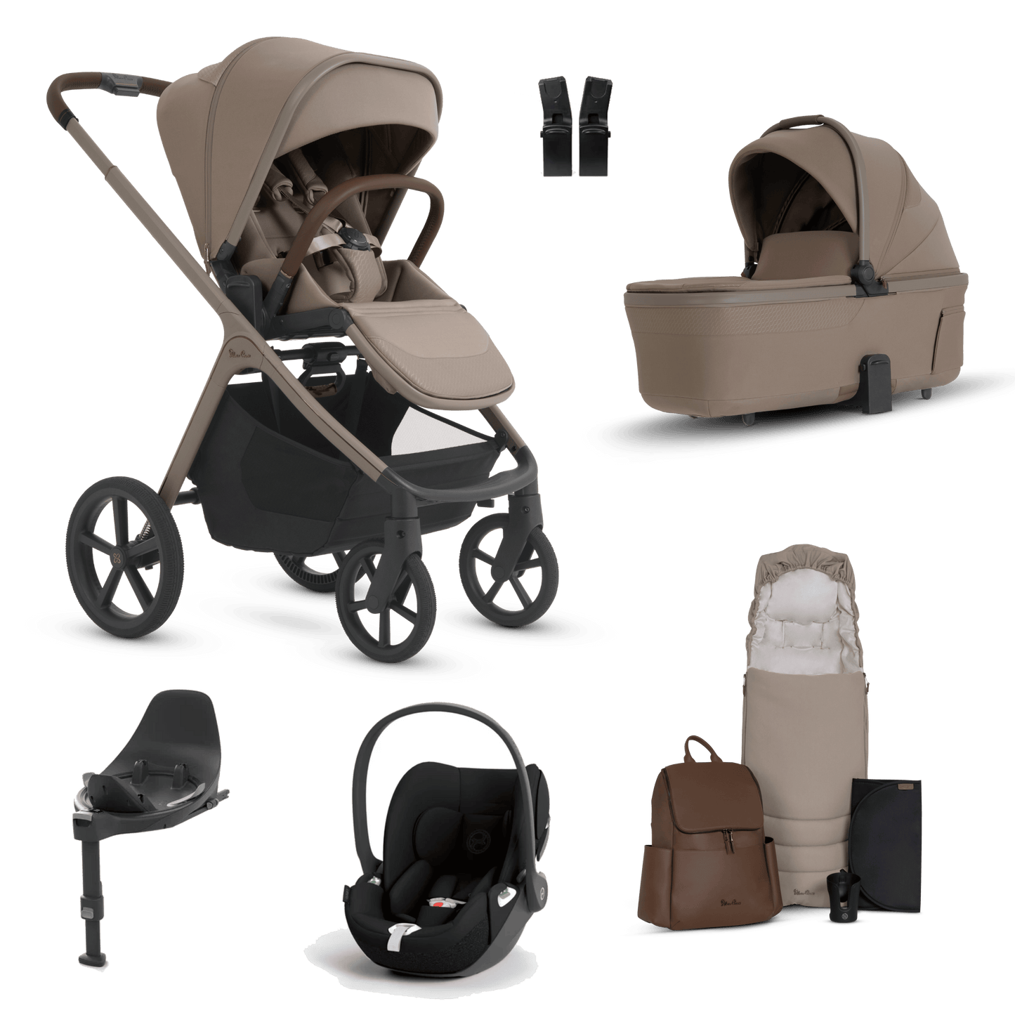 Silver Cross Cove 2 (Cloud T) Travel System - Champagne