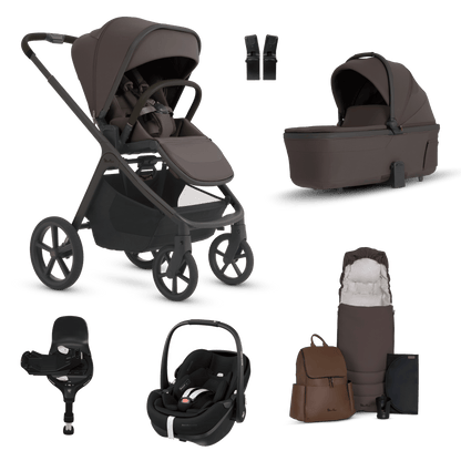 Silver Cross Cove 2 (Pebble 360 PRO2) Travel System - Chocolate