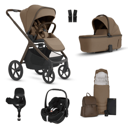 Silver Cross Cove 2 (Pebble 360 PRO2) Travel System - Maple