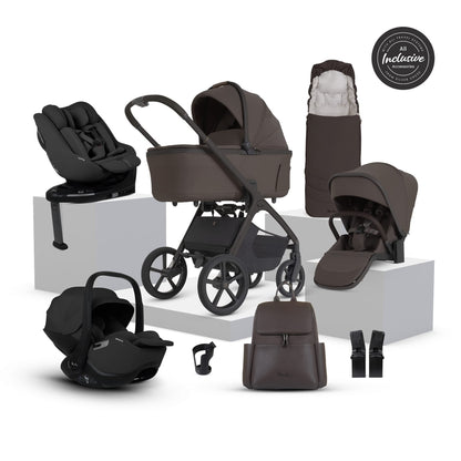 Silver Cross Cove 2 Ultimate 360 Family Travel System - Chocolate