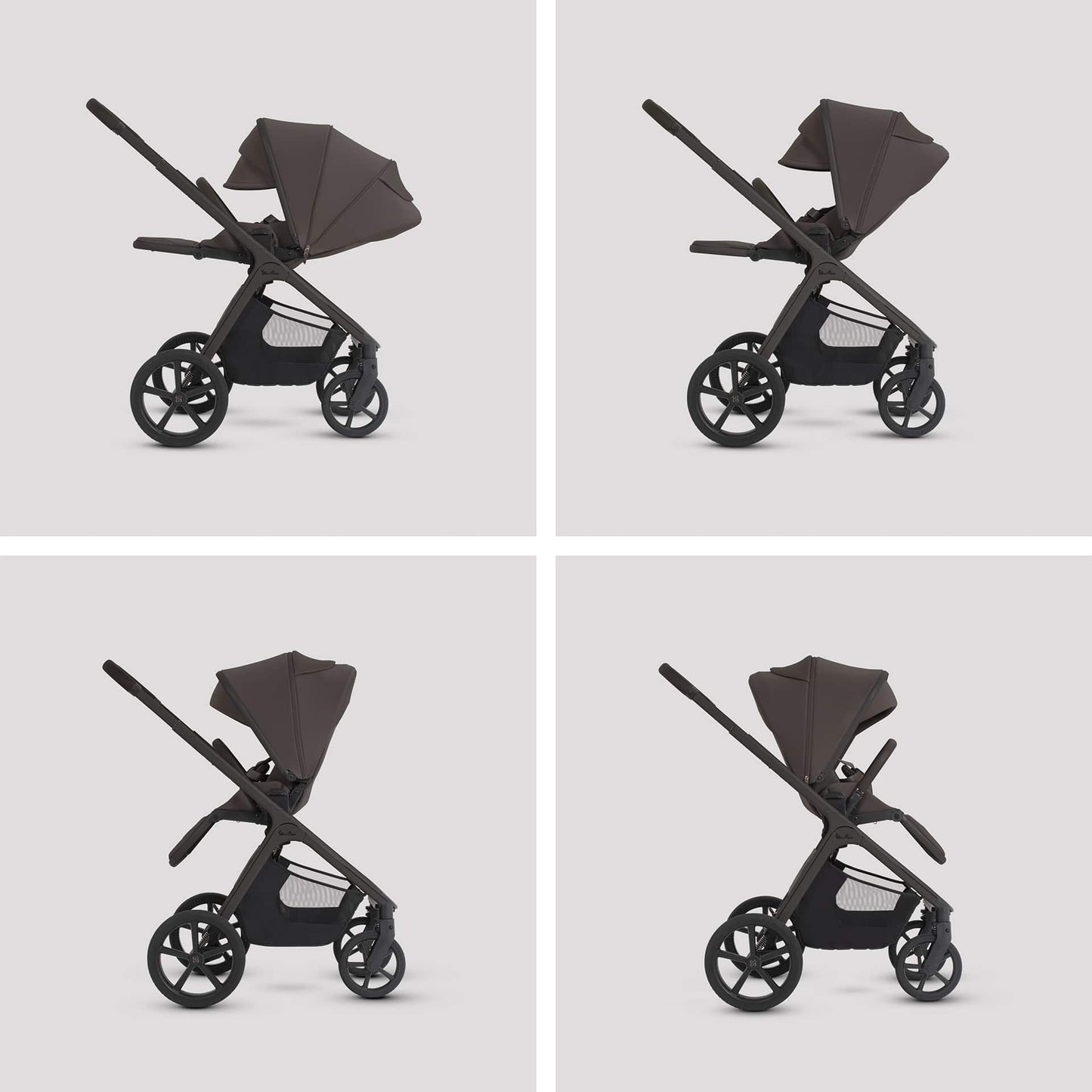 Silver Cross Cove 2 Ultimate 360 Family Travel System - Chocolate