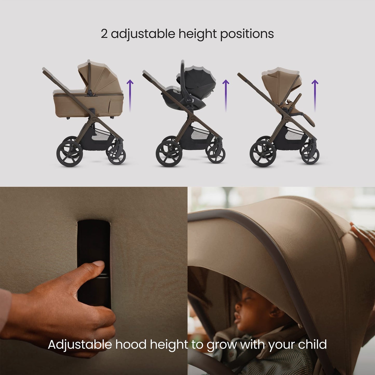 Silver Cross Cove 2 Ultimate 360 Travel System - Maple
