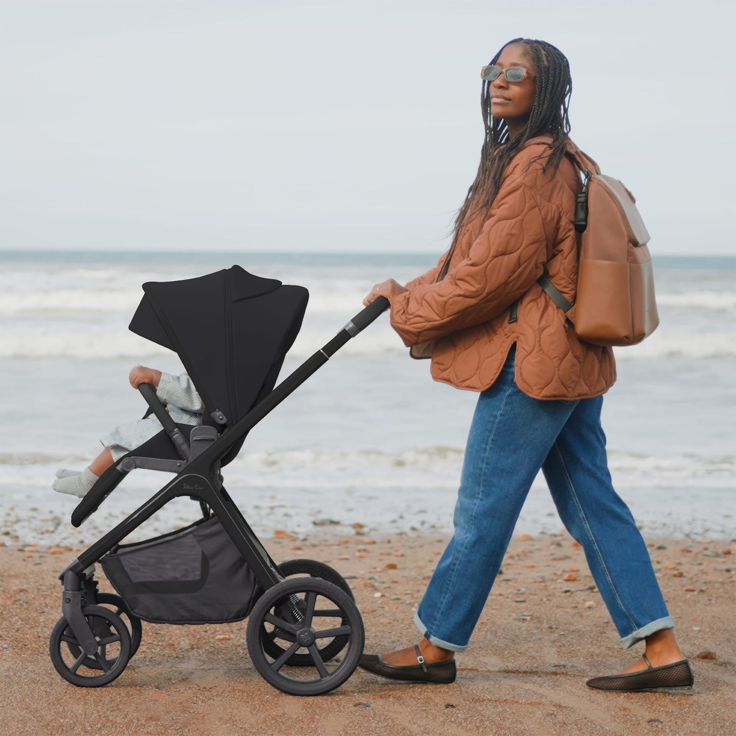 Silver Cross Cove 2 (Cabriofix i-Size) Travel System - Onyx