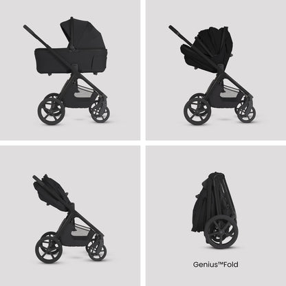 Silver Cross Cove 2 (Cloud T) Travel System - Onyx