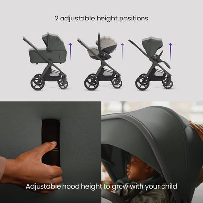 Silver Cross Cove 2 Ultimate 360 Travel System - Pewter/Black