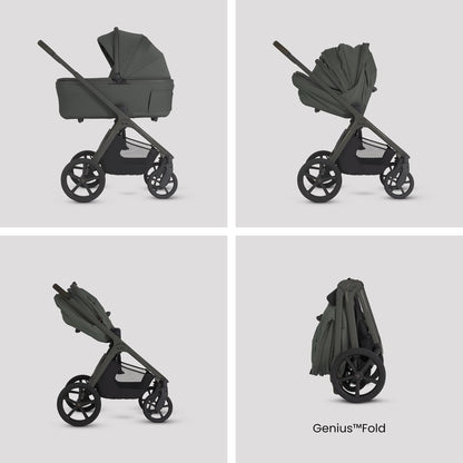 Silver Cross Cove 2 (Cloud T) Travel System - Pewter